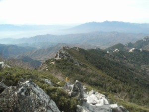 金峰山の登山道