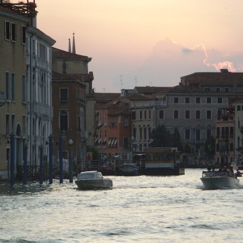 ヴェネツィアの夕景